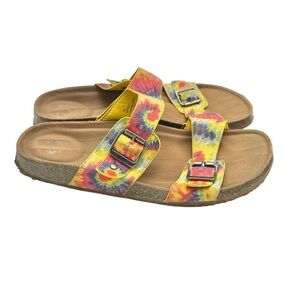 **Bundle Sale 3 for $18! Details in listing 
Tie Dye Sandals